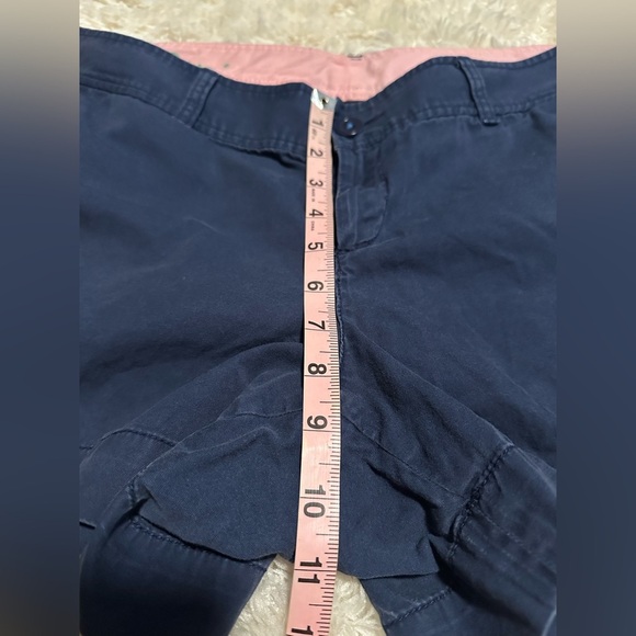 Lilly Pulitzer Women’s Callahan Navy Shorts Size 14 EUC - Picture 3 of 8